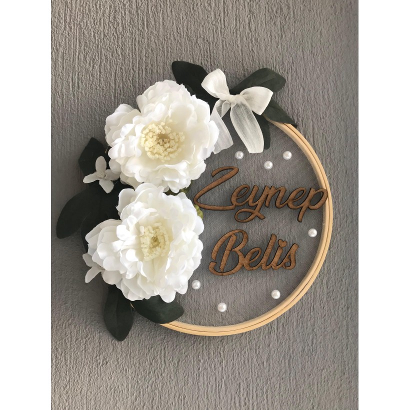 Kapı Süsü Çiçekli Model