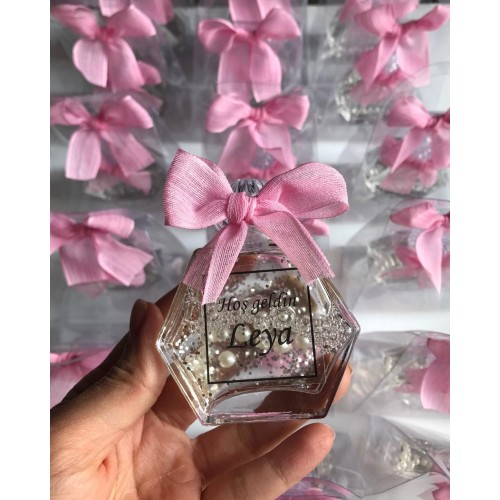 Hediyelik Kolonya Şişesi – Söz, Nişan, Nikah, Kına & Doğum İçin Kişiye Özel Mini Kolonya