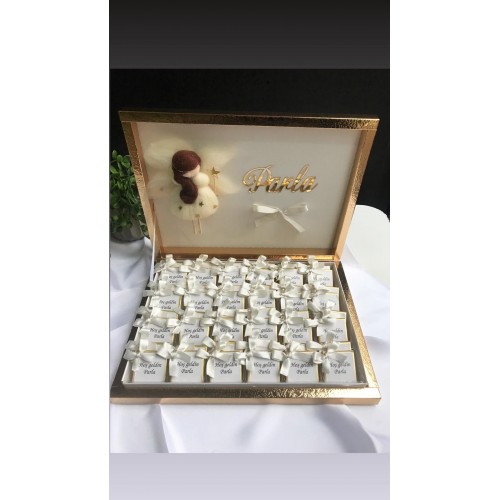 Bebek Çikolatası Keçe Bebekli  (48 adet)