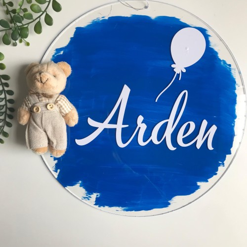 Kapı Süsü Kız ve Erkek Ayıcıklı İsimli