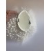 Gelin kepi nikah kepi vualet krem