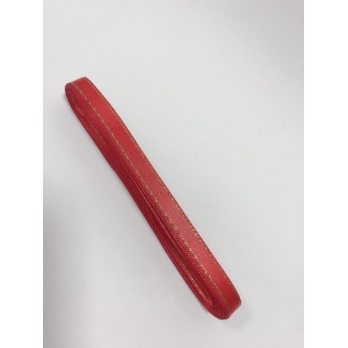 Kırmızı 1 cm saten kurdele