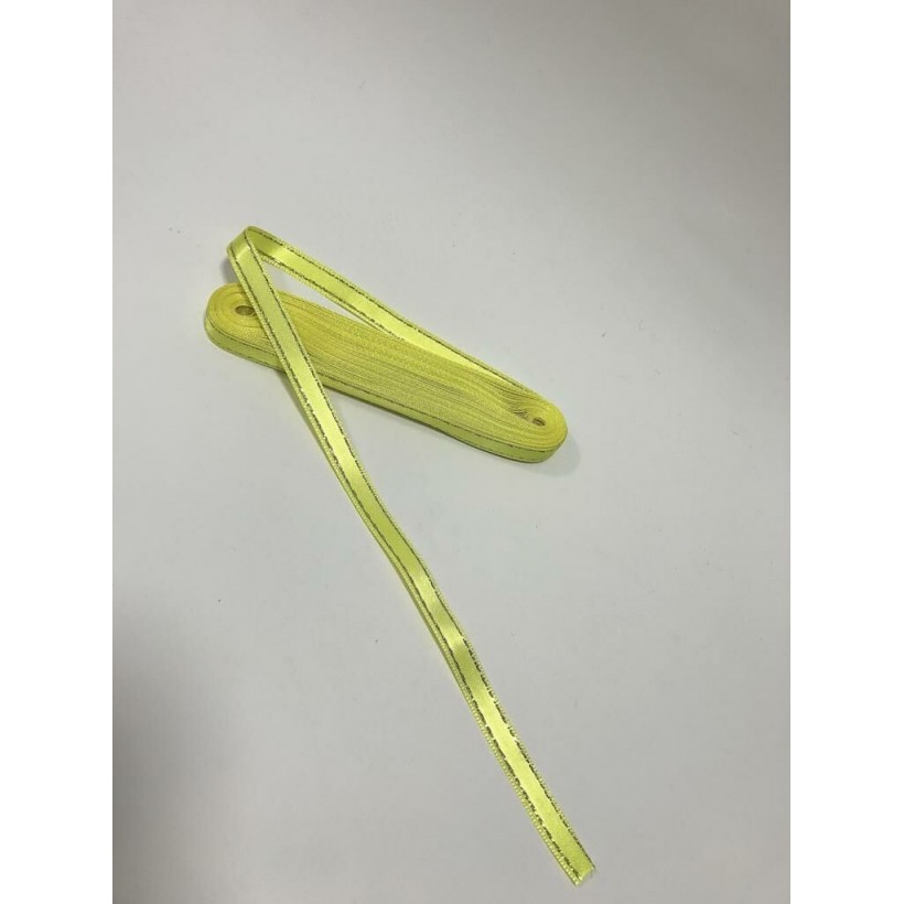 açık sarı 1 cm saten kurdele