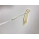 1 cm saten kurdele krem