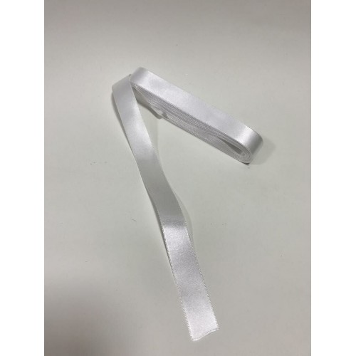 2 cm saten kurdele beyaz