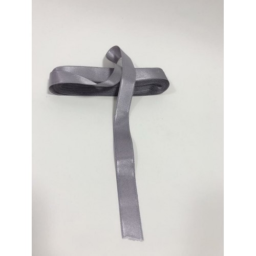 2 cm saten kurdele gri