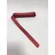 2 cm saten kurdele bordo