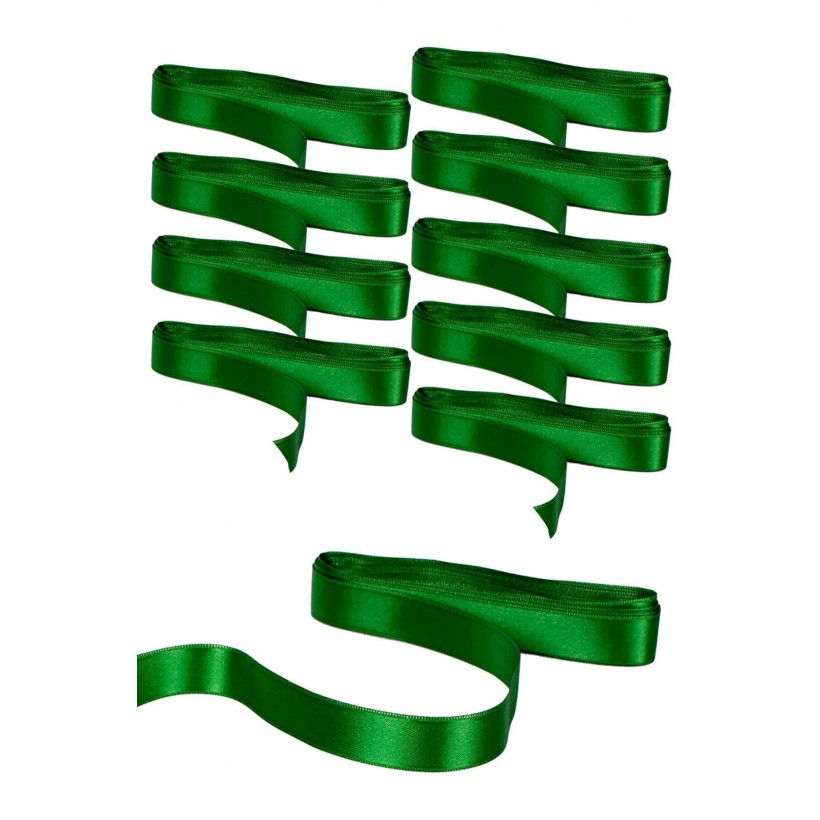 2 cm saten kurdele yeşil
