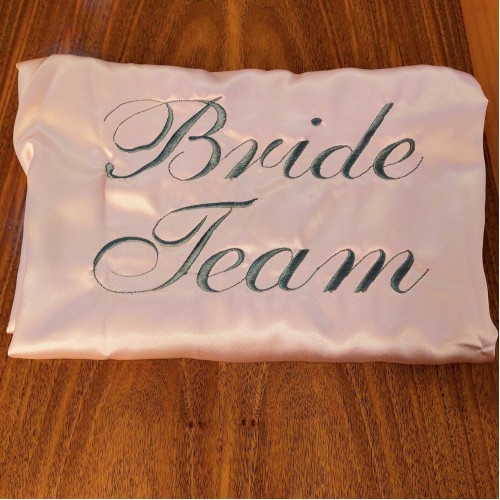 Bride Team Nedime Sabahlığı – Gelin ve Nedime Takım Sabahlık | Alaz Tasarım Hobi