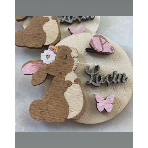 Kişiye Özel İsimli Magnet – Söz, Nişan, Nikah & Kına İçin Hediyelik Magnet