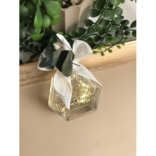 Simli Kolonya Şişesi – Söz, Nişan, Düğün, Kına & Doğum Hediyeliği