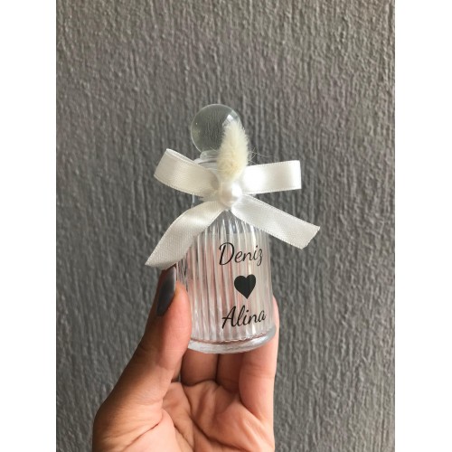 Söz Nişan Düğün Kına Doğum Hediyelik Kolonya Şişesi – Şık Misafir Hediyesi