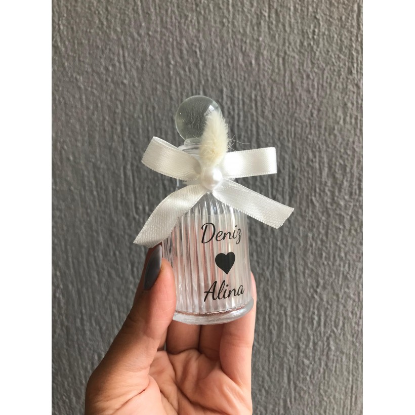 Söz Nişan Düğün Kına Doğum Hediyelik Kolonya Şişesi – Şık Misafir Hediyesi