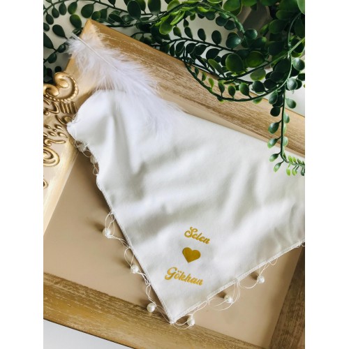 Baskılı Gelin Mendili