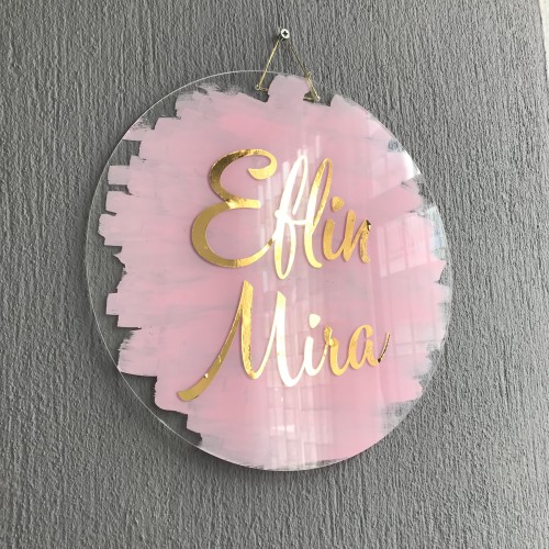 Kapı Süsü Sade İsimli