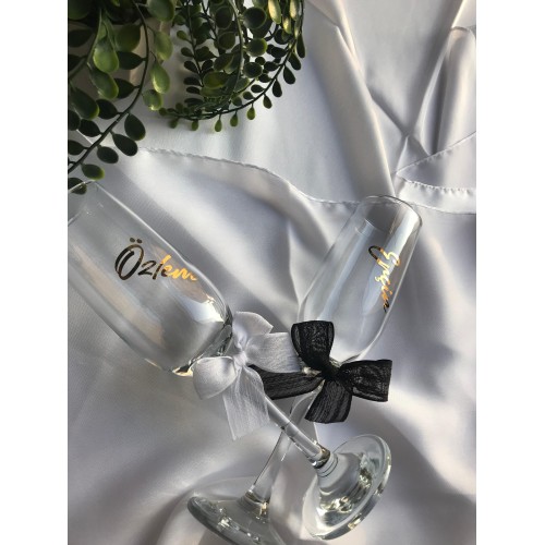 İsimli Gelin Damat Kadehi